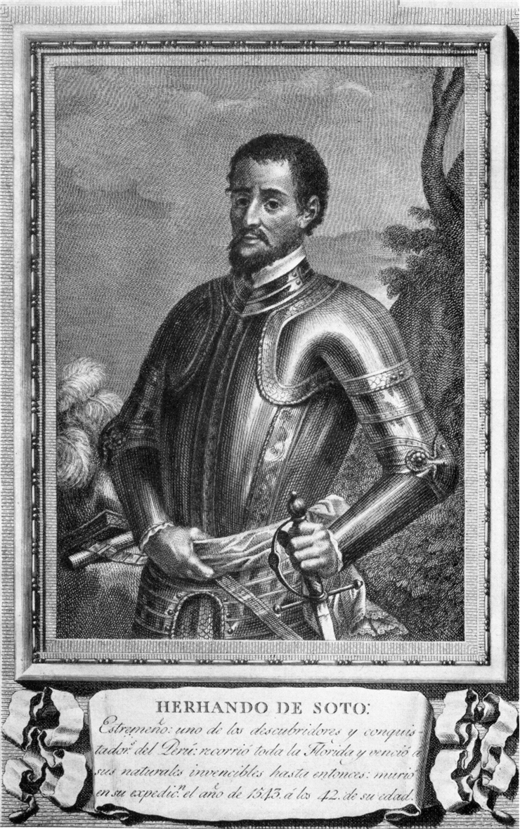 Picture Of Hernando De Soto Portrait.