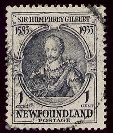 Picture Of Humphrey Gilbert Stamp