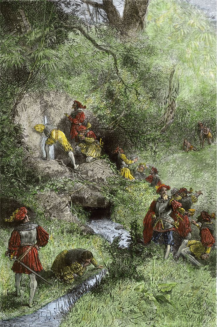 Picture Of Juan Ponce De Leon Exploration Of Florida