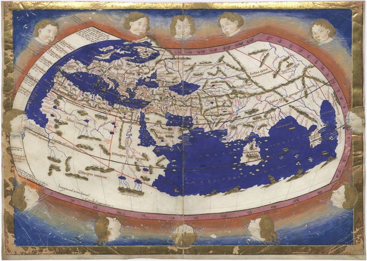 Picture Of Ptolemy World Map 1467