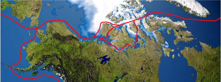 Picture Of Ranulph Fiennes Northwest Passage Routes